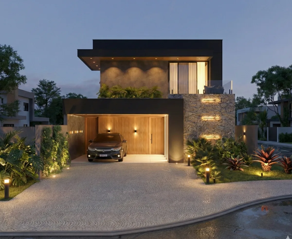 Projeto de arquitetura residencial em Uberlândia - Libélula Arquitetura